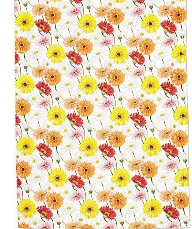 Gerbera Daisy Tea Towel