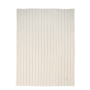 Aqua Stripe Tea Towel