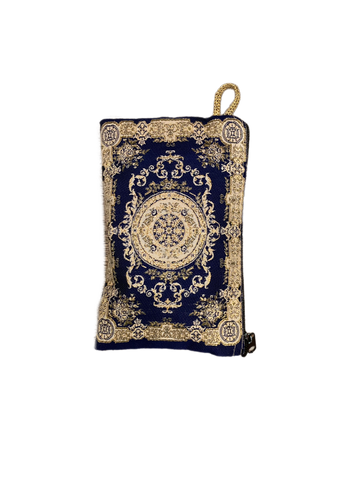 Ornate Pouch - Navy