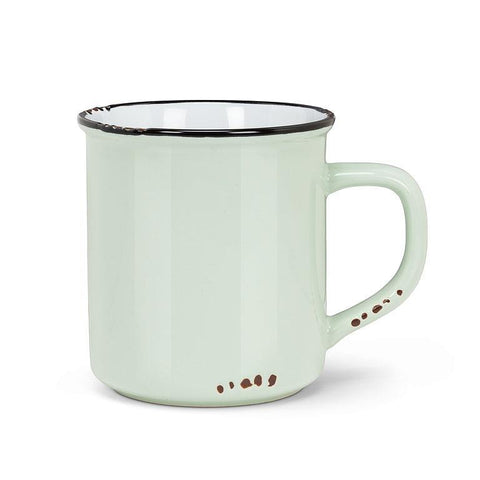Ceramic Enamel Style Mug - MINT