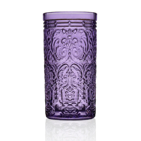 Purple Highball Glass