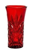 Red Crystal Shot Glass