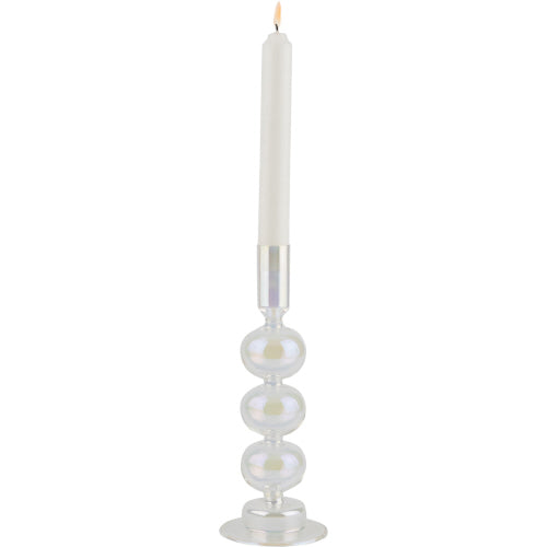 Glass Taper Candle Holder - LARGE