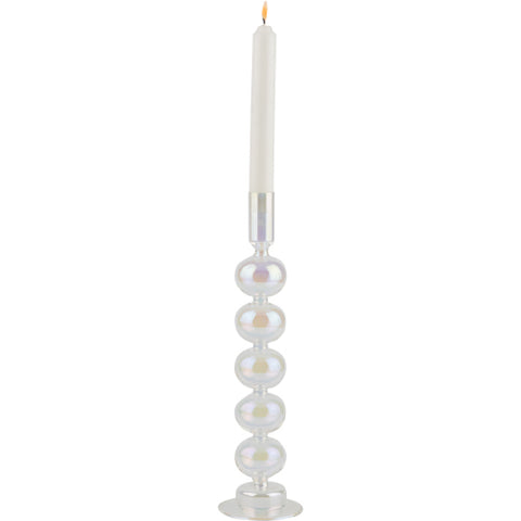 Glass Taper Candle Holder -  EXTRA LARGE