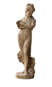 Maiden Flower Garden Statue