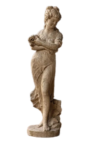 Maiden Flower Garden Statue