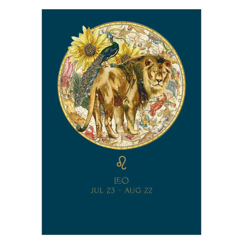 Greeting Card Zodiac: Leo