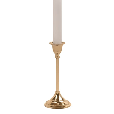 Brass Taper Candle Holder - MEDIUM