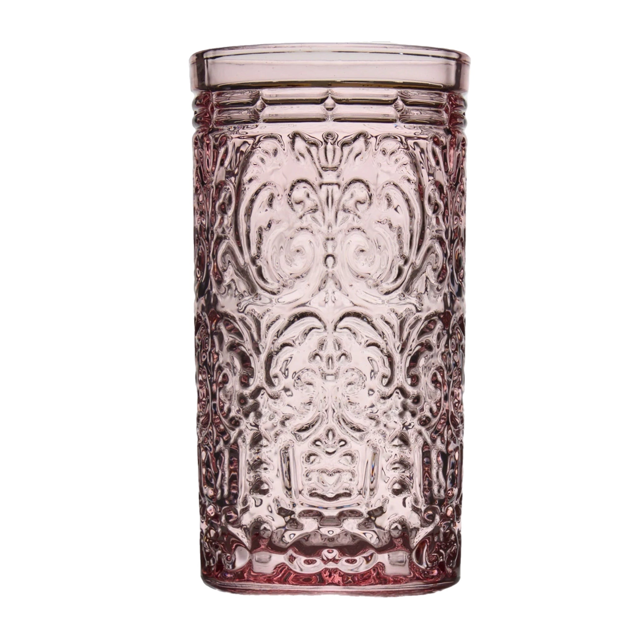 Pink Highball Glass