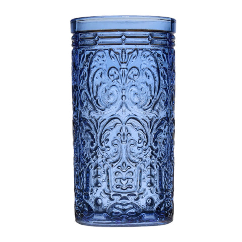 Blue Highball Glass