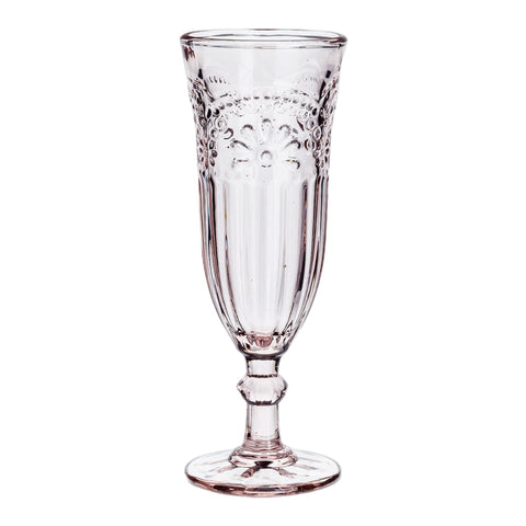 Pink Champagne Flute