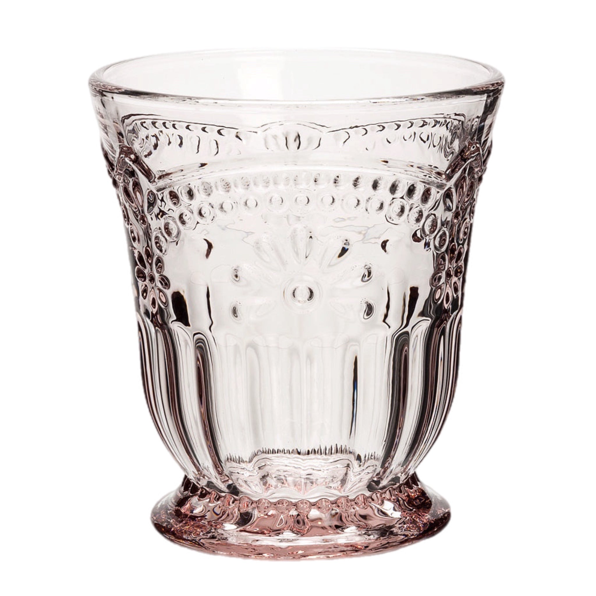 Pink Tumbler Glass