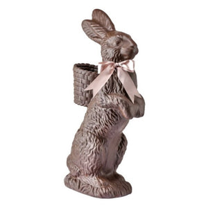 Chocolate Bunny Standing Figurine - LARGE