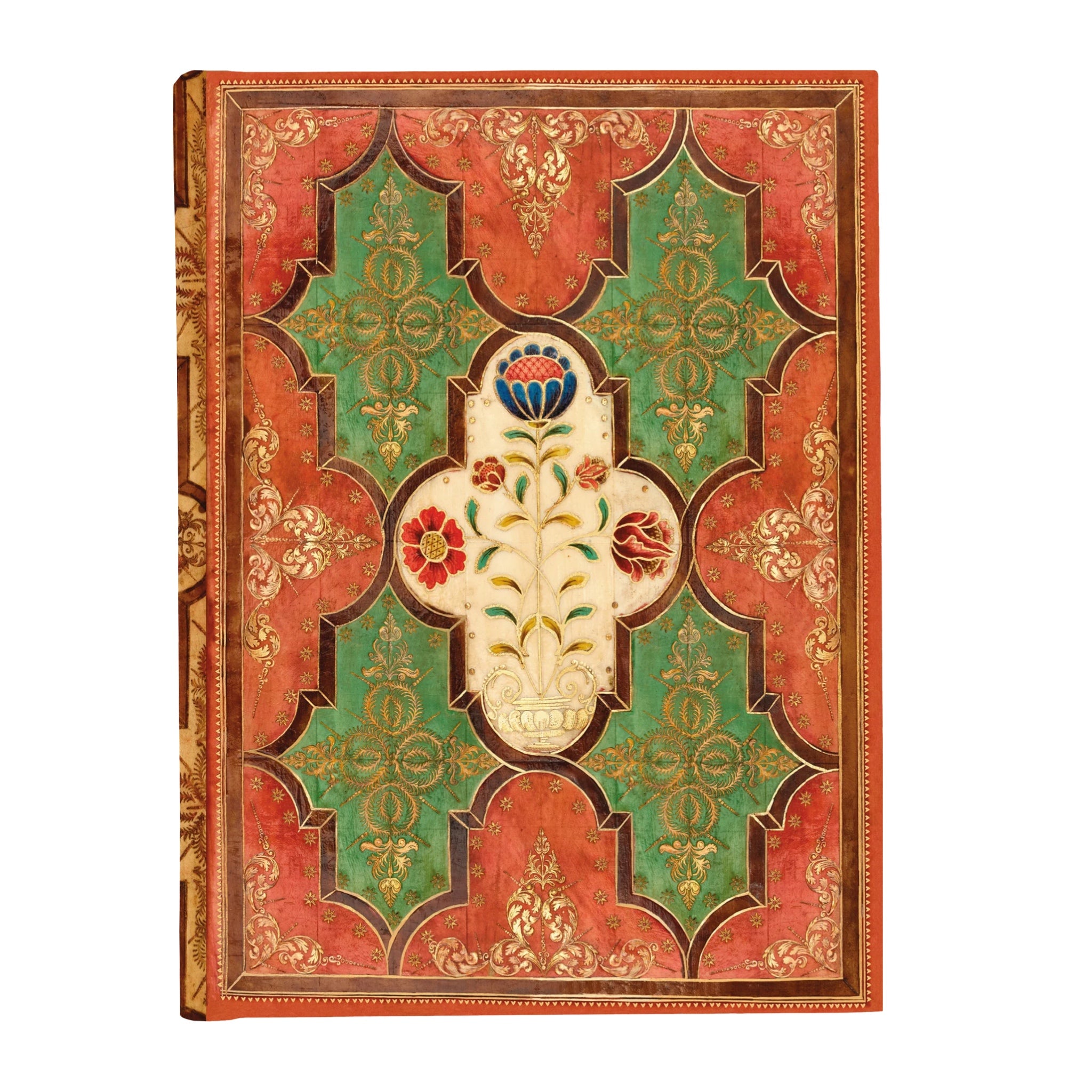 Floral Parchment Journal