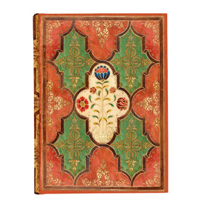 Floral Parchment Journal