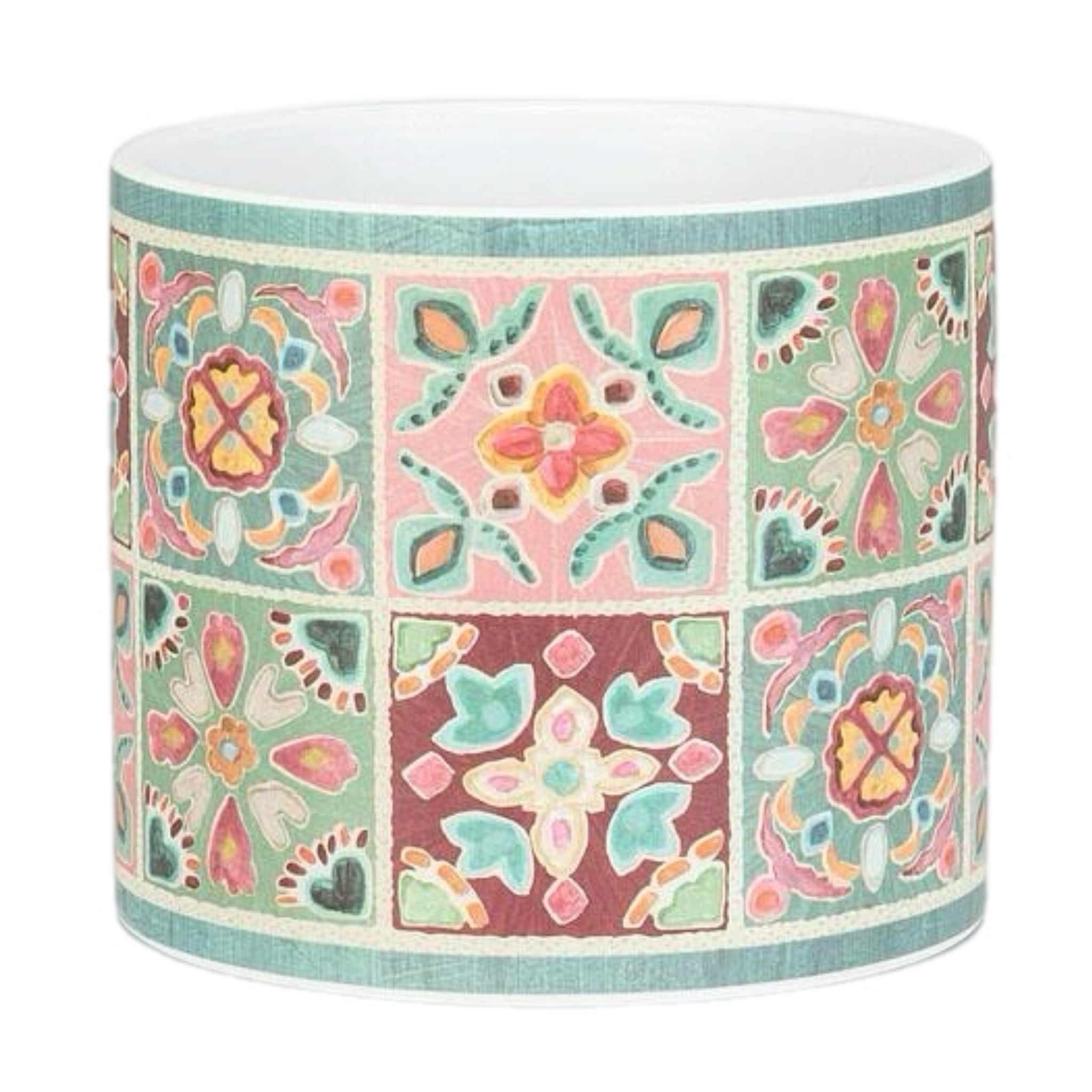 Blue Tiles Planter - SMALL