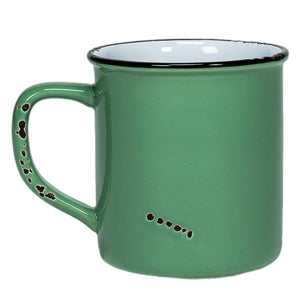 Forest Enamel Style Mug