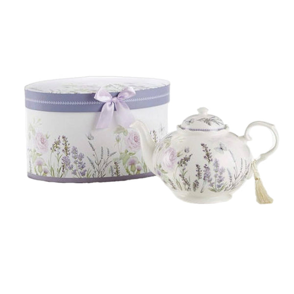 Lavender Teapot With Gift Box