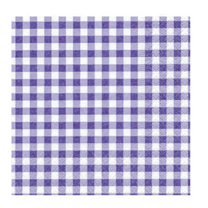 Cocktail Napkin: Vichy Lavender
