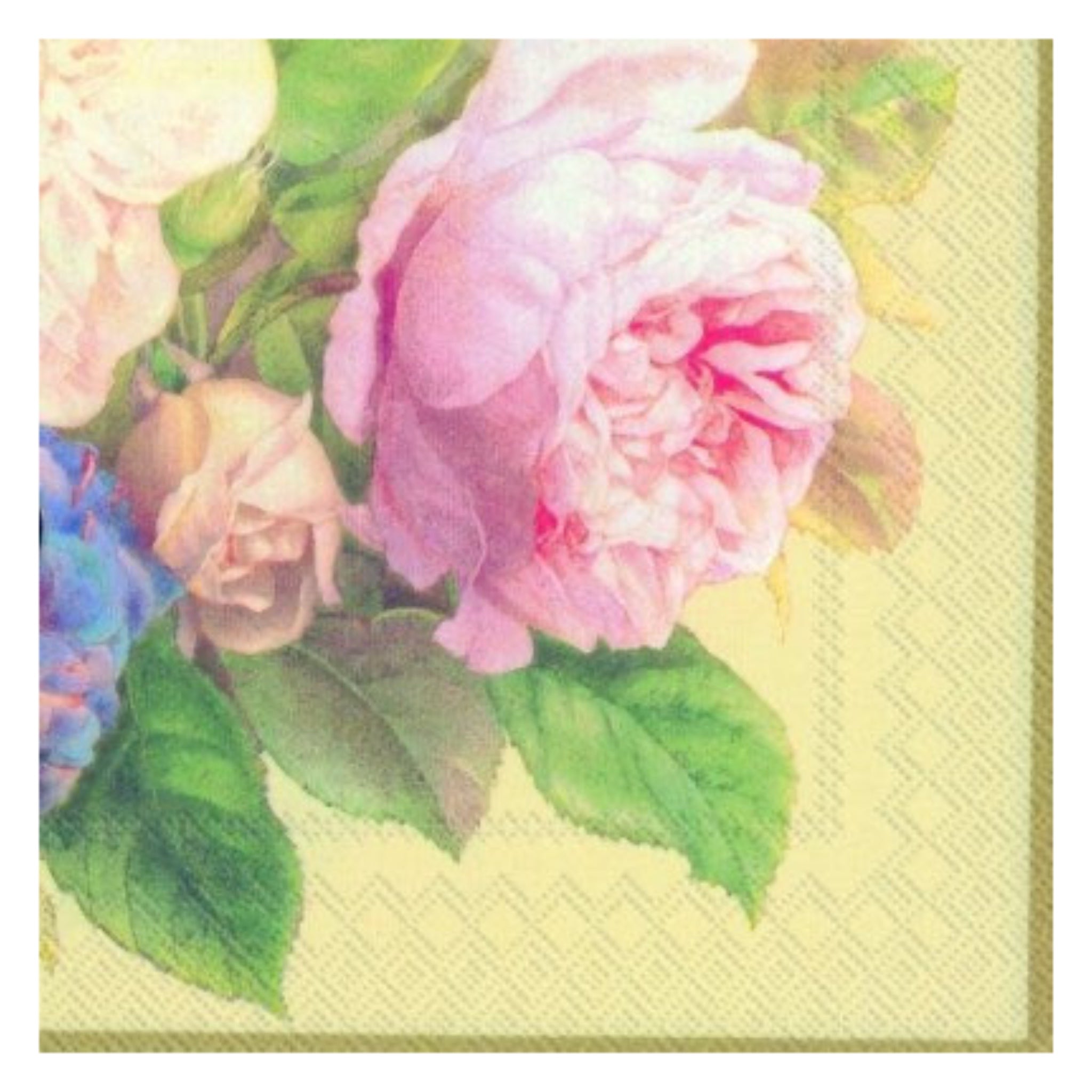 Luncheon Napkin: Fairy Rose