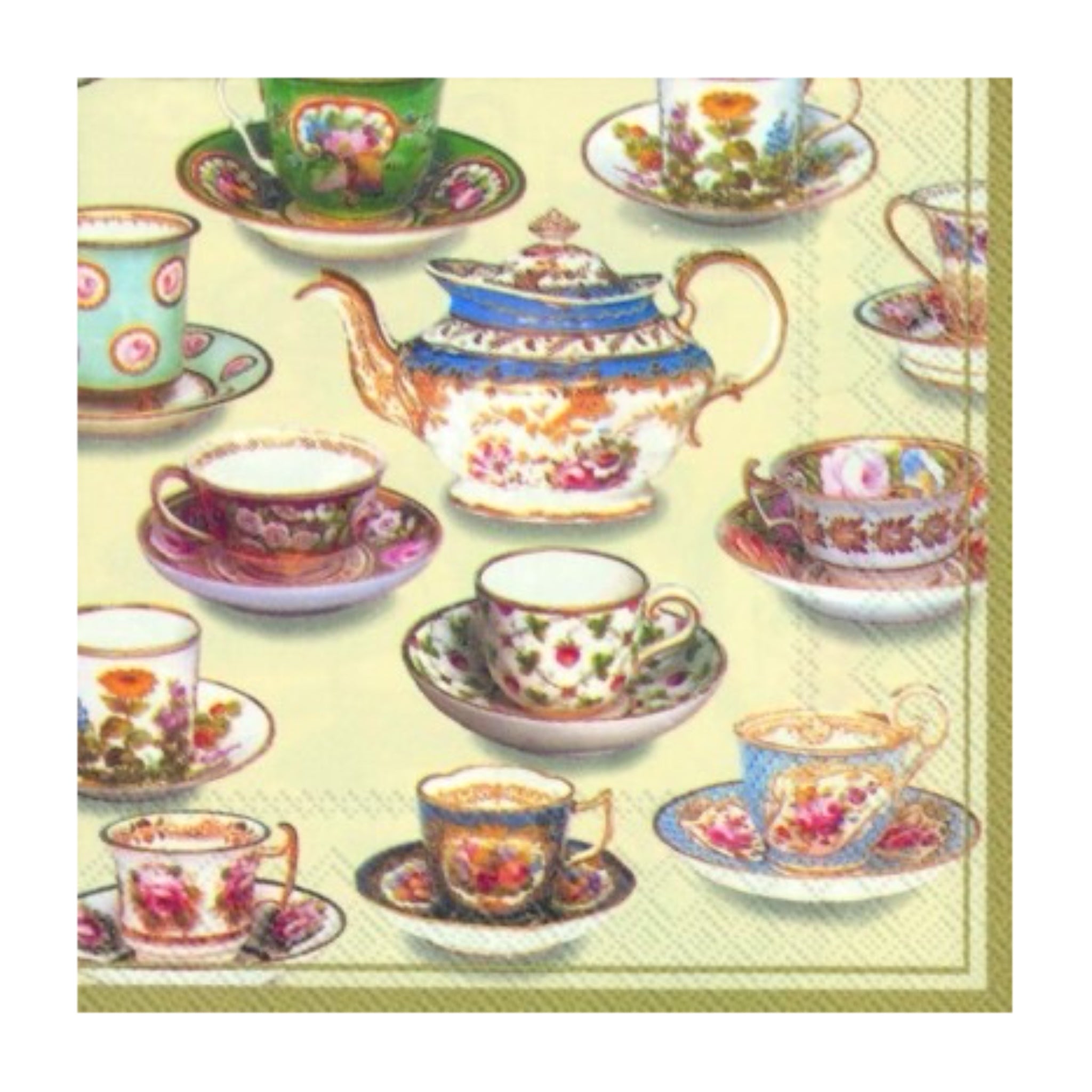 Cocktail Napkin: 5 O'clock Tea