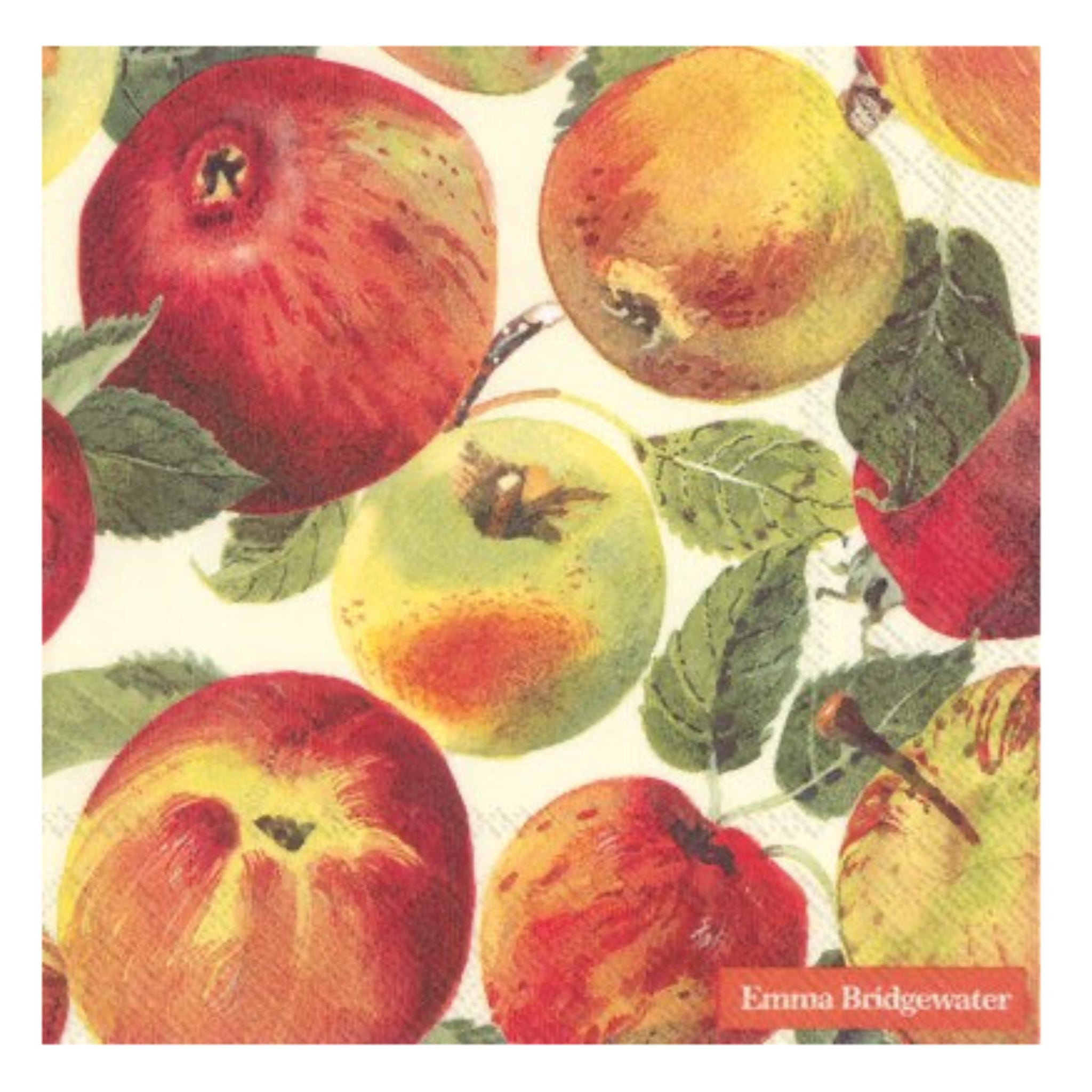 Luncheon Napkin: Apples