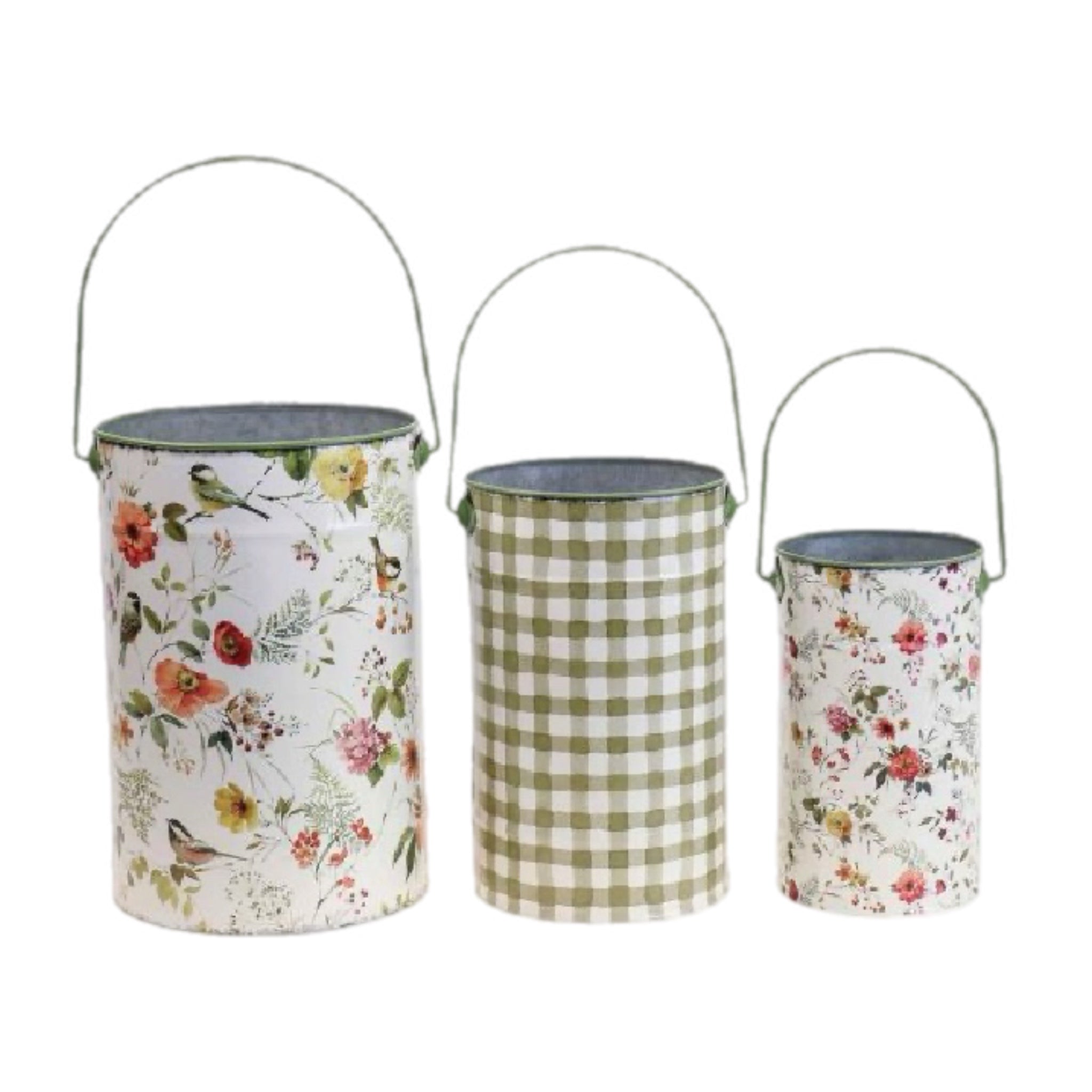 Assorted Bucket Planter, INDIVIDUALLY SOLD