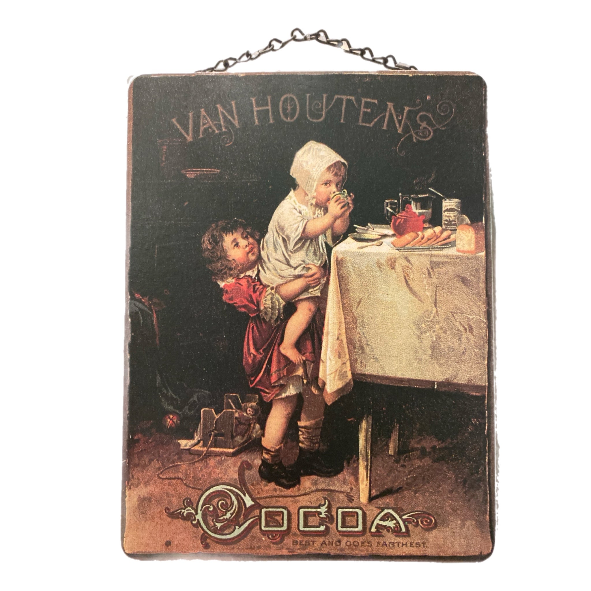 Van Houten's Coccoa Wall Sign