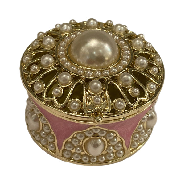 Pink Pearl Trinket Box
