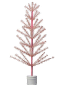 3' Pink Feather Tree