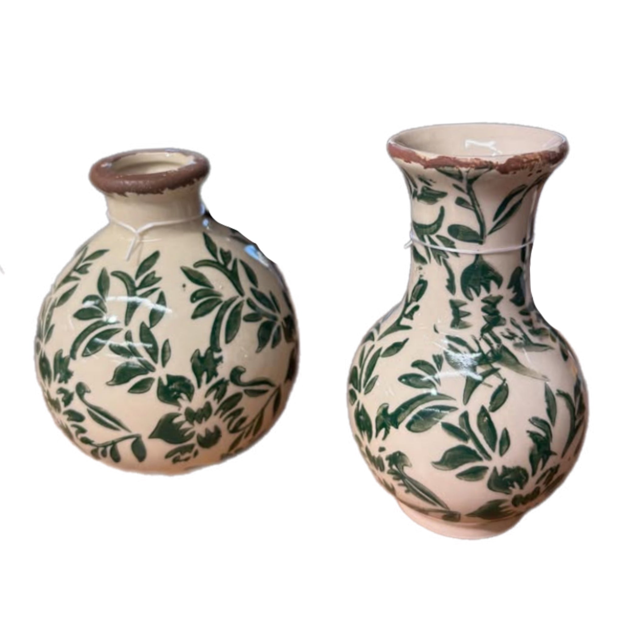 Assorted Green Floral Vase, INDIVIDUALLY SOLD