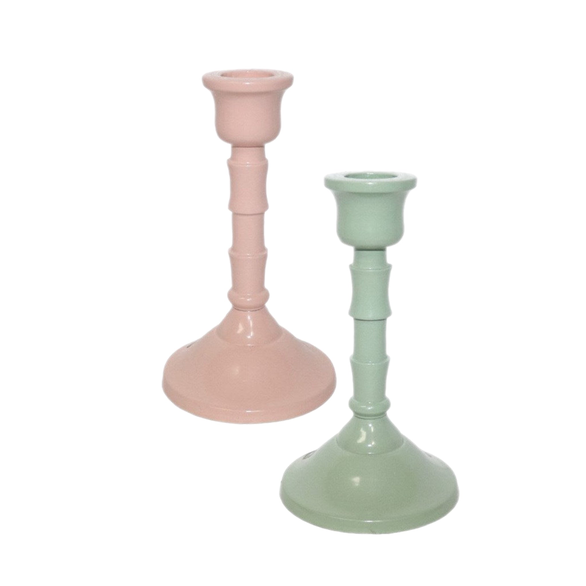 Assorted Small Pastel Taper Candle Holder, INDIVIDUALLY SOLD