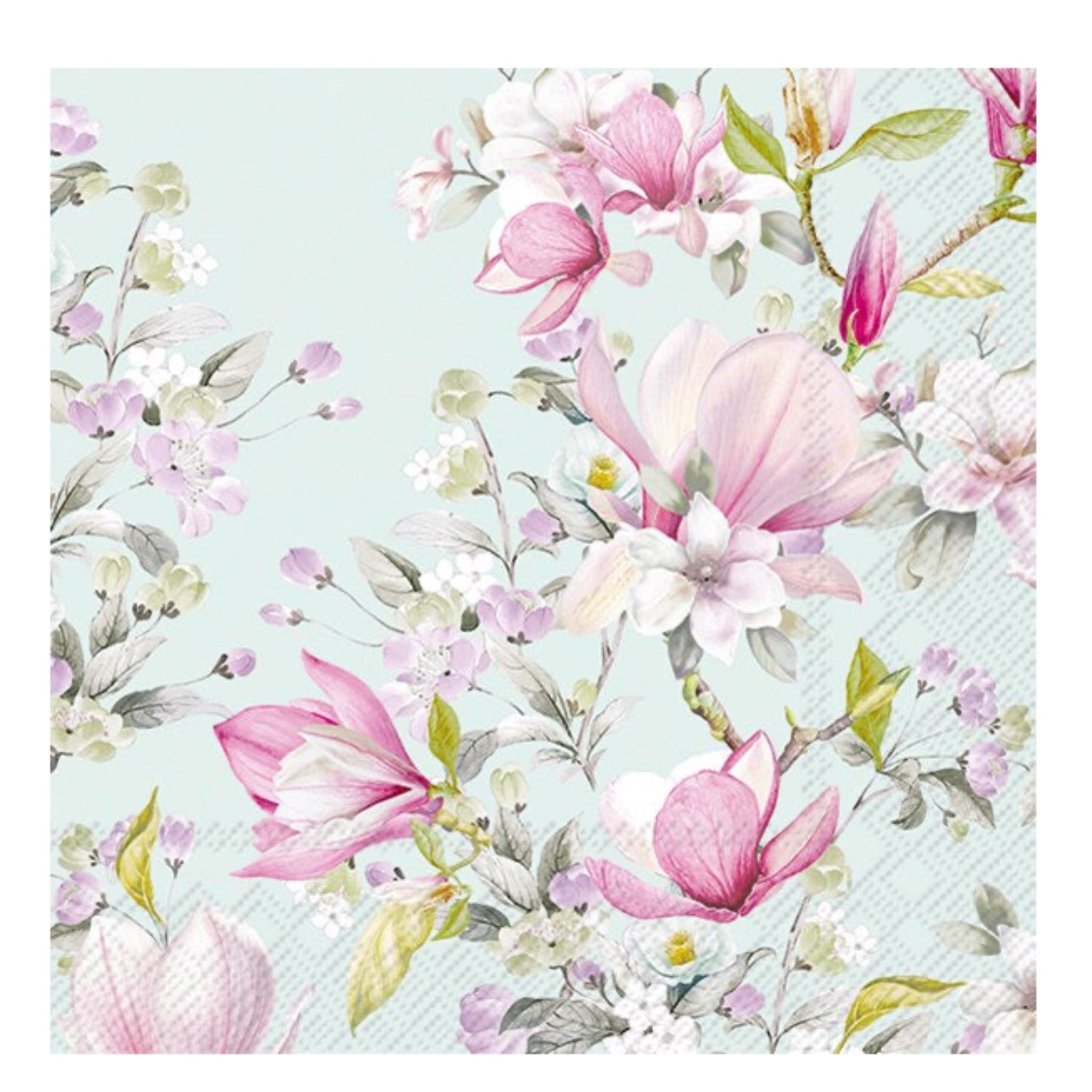 Luncheon Napkin: Romantic Magnolia