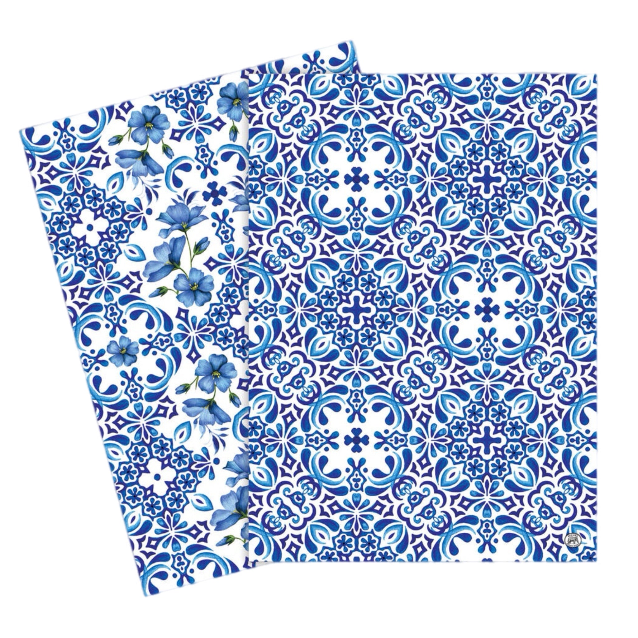 Assorted Indigo Seas Tea Towel, INDIVIDUALLY SOLD