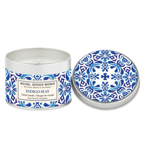 Indigo Seas Travel Soy Candle