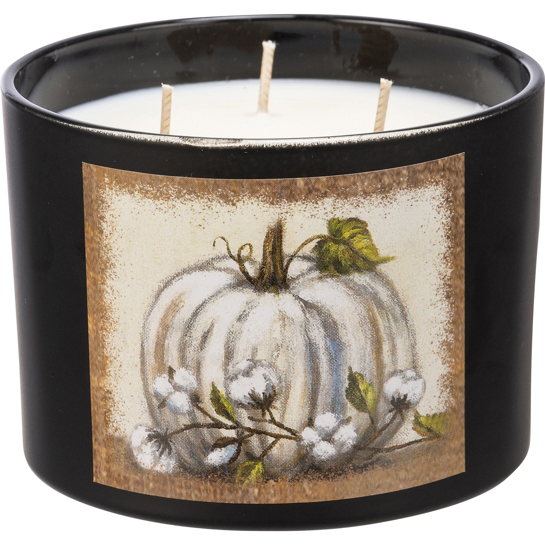 White Pumpkin Jar Candle