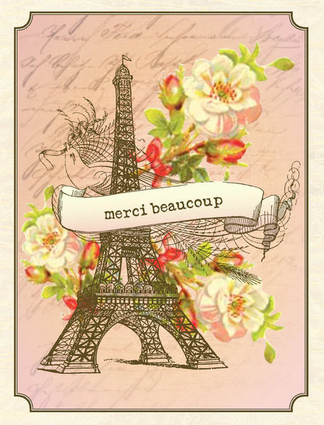 Merci Beaucoup Greeting Card