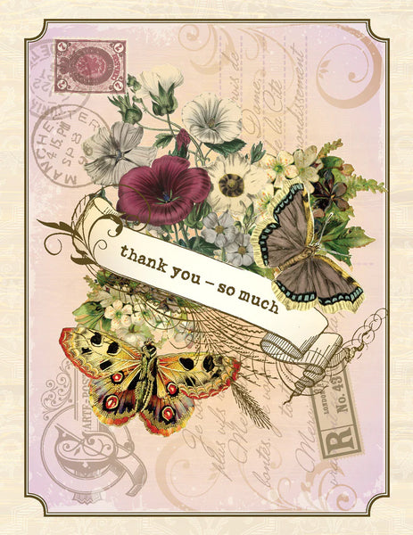 Thank You So Much Greeting Card