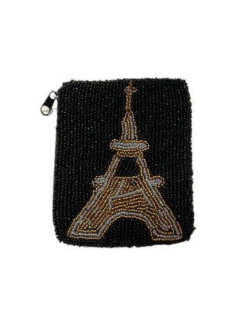 Paris Beaded Wallet