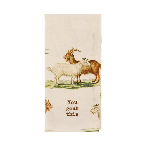 You Goat This Tea Towel