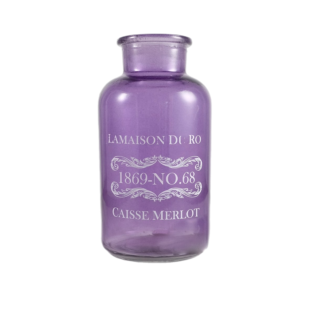 Purple Decorative Bottle