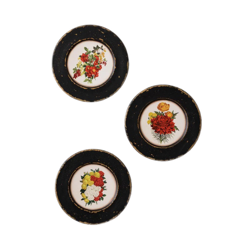 Assorted Flower Plate Print, INDIVIDUALLY SOLD