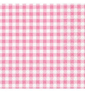 Cocktail Paper Napkin: Vichy Rose