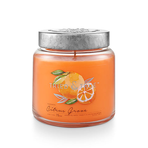 Tried & True Medium Jar Candle: Citrus Grove