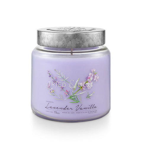 Tried & True Medium Jar Candle: Lavender Vanilla