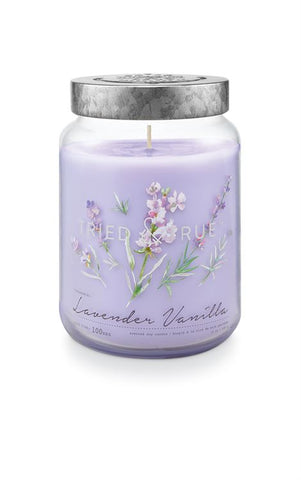 Tried & True Large Jar Candle: Lavender Vanilla