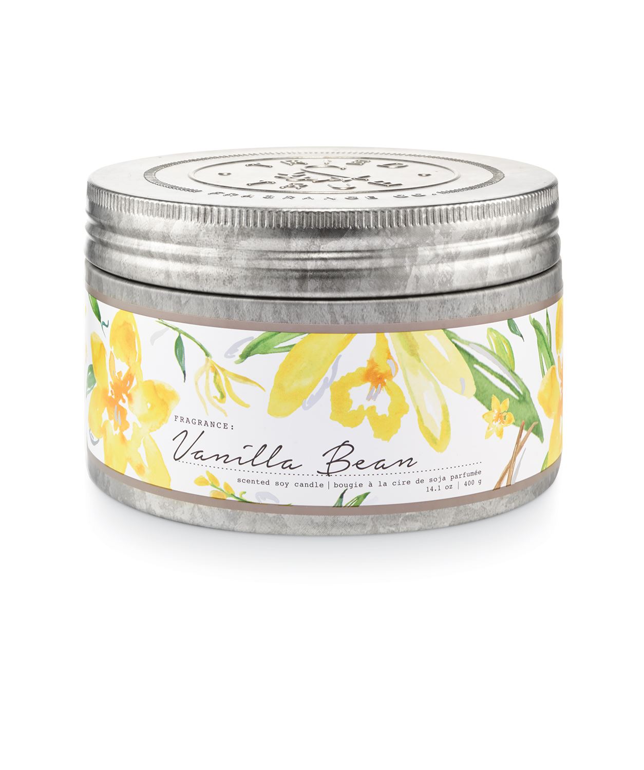 Tried & True Large Tin Candle: Vanilla Bean
