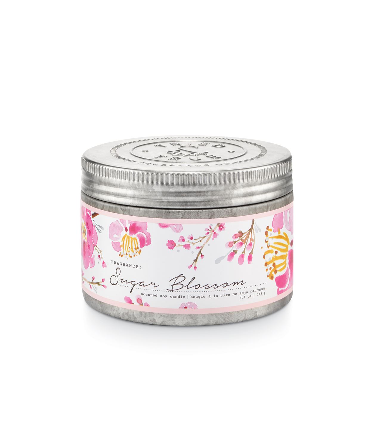 Tried & True Small Tin Candle: Sugar Blossom