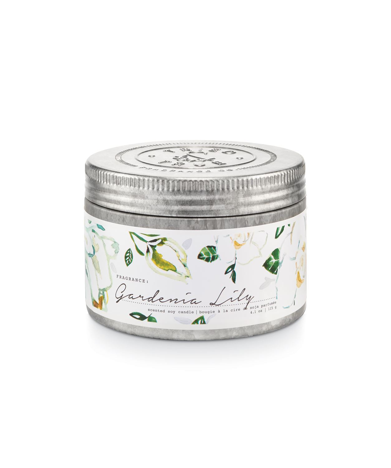 Tried & True Small Tin Candle: Gardenia Lily