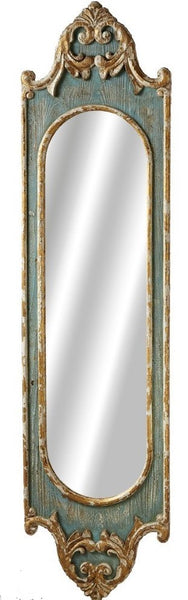 Distressed Vertical Mirror